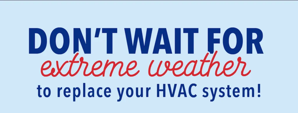 HVAC replacement in Clarksville TN - don't wait header